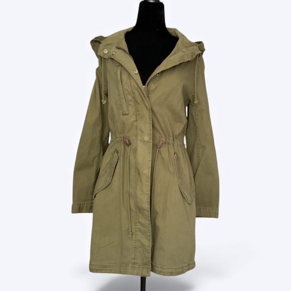 Madewell Jackets & Blazers - Madewell Tilden Classic Military Anorak Utility Jacket Olive Army Green SZ S